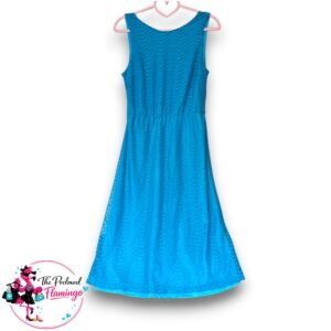 ASOS Turquoise Blue Lace Midi Dress - Size 10 - NEW Unworn