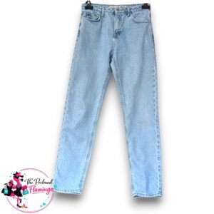 Denim Co. Light Wash High Waisted Jeans - UK 8